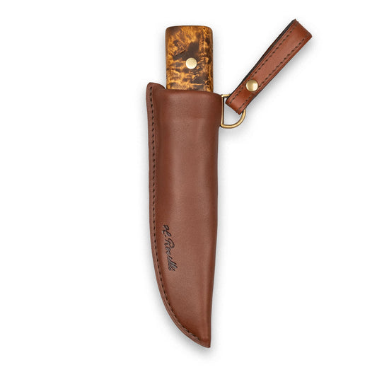 Coltello Hunting codolo intero, manico scuro