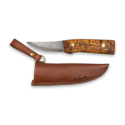 Coltello Hunting codolo intero, manico scuro