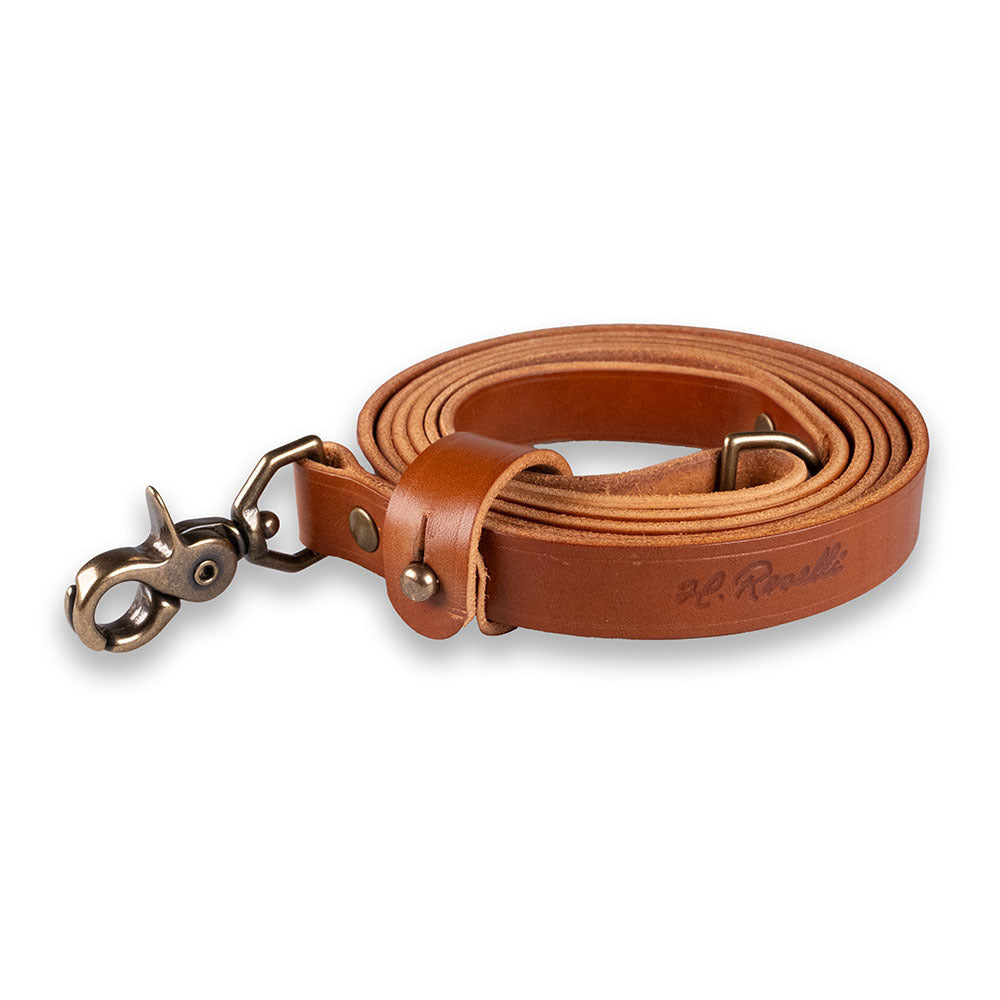 Guinzaglio Per Cani HAPUIS SELLERIE SLA540 - Similpelle Rosa Con Strass - Larghezza 15 Mm, Lunghezza 1,20 M - Taglia S