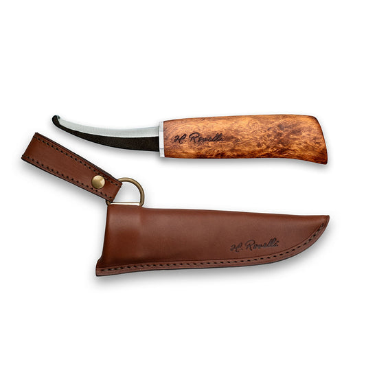 Coltello da apertura a punta arrotondata, scuro